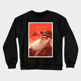 Evolve: Charles Darwin Crewneck Sweatshirt